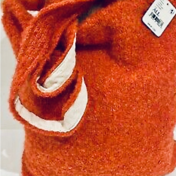 $69 Free People NWT Lined Tote Bag Matching Scarf Colorful Flower Beautiful Gift - Picture 6 of 14